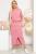 Платье "Сантра" (розовое) П3947